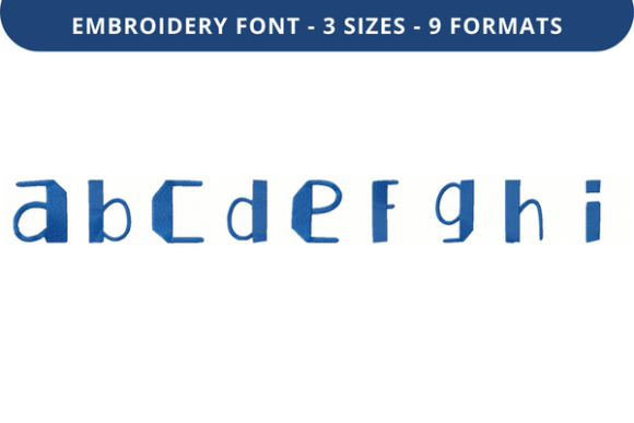 Book Chisels Font A to I: An Embroidery Review