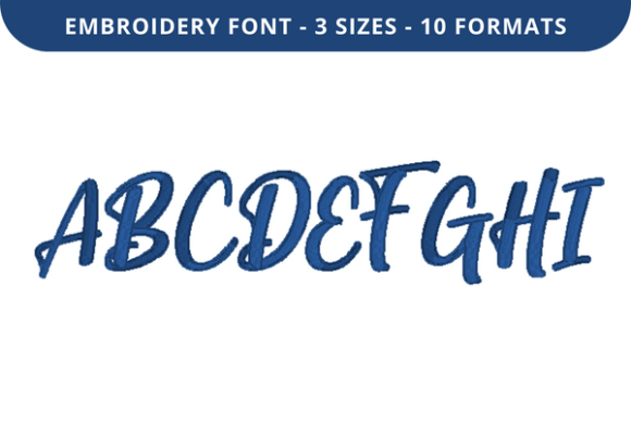 Bragging Rights Font A to I: An Embroidery Review