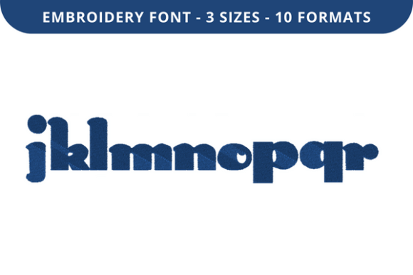 Bunny Ears Font J to R: A Designer’s Stitch Test