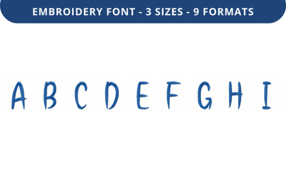 Cat Claws Font Uppercase A to I Review