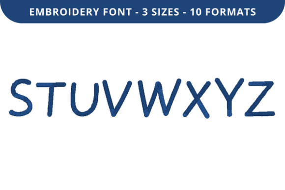 Kindred Font S to Z: Seasonal Embroidery Review