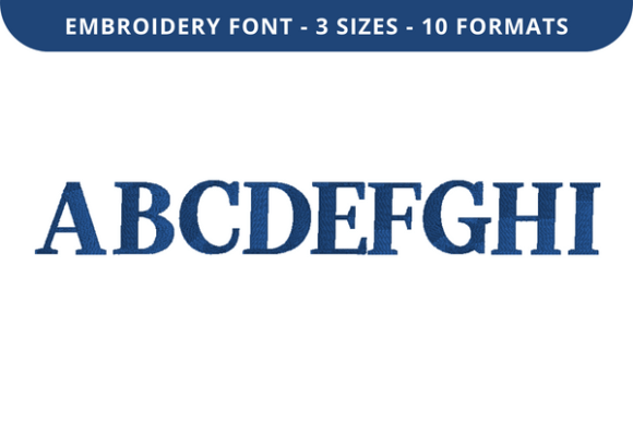 Little Horse Font a to I: Seasonal Embroidery Review
