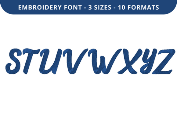 Love Breath Font S to Z: A Designer’s Stitch Test