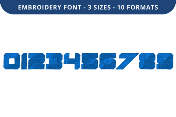 Metal Dude Font 0 to 9: Embroidery Review