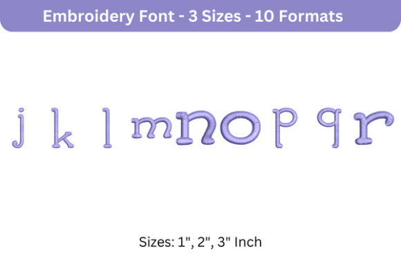 Santa Sleigh Font Lowercase J to R Review