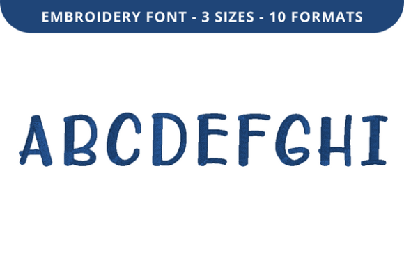 Sunday Rain Font A-I: An Embroidery Seller’s Review