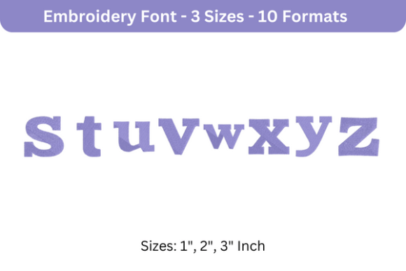 Zantroke Font Lowercase S to Z: Apparel Design Review